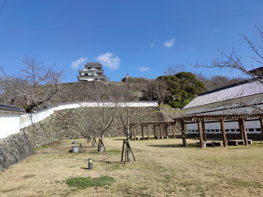 大洲城 二の丸入口