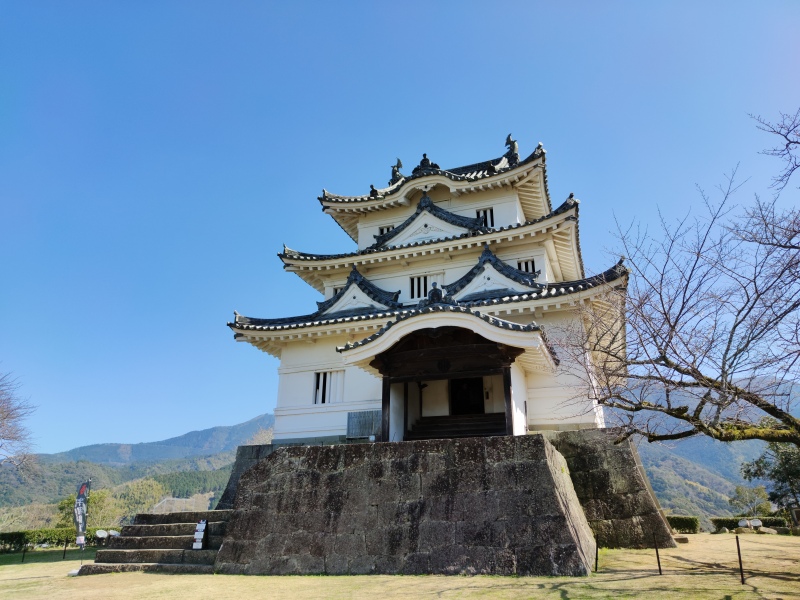 宇和島城 現存天守の外観