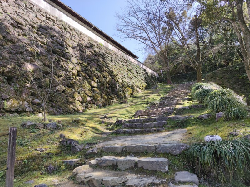 宇和島城 北側の曲輪エリア