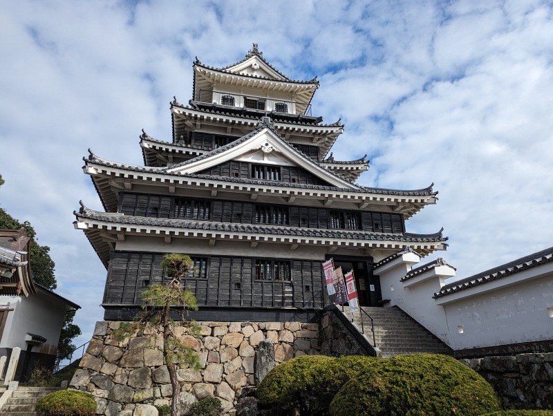中津城の模擬天守 外観 大分県中津市