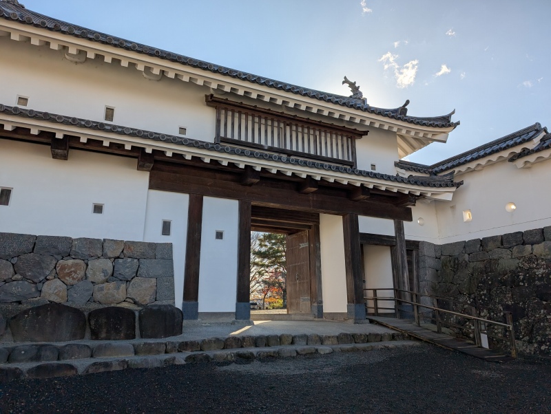 白石城 大手二ノ門