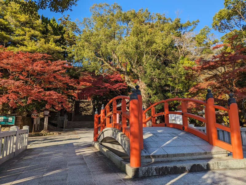 長門住吉神社 神橋 山口県下関市