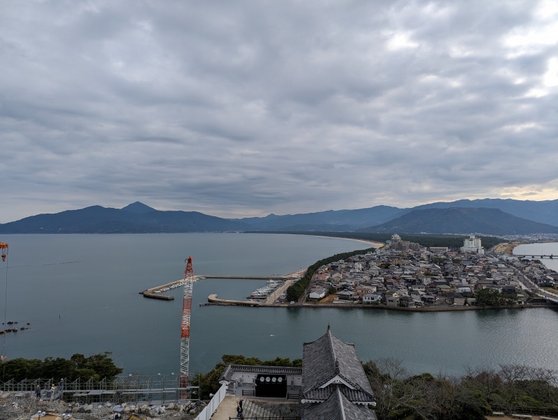 唐津城 天守最上階展望