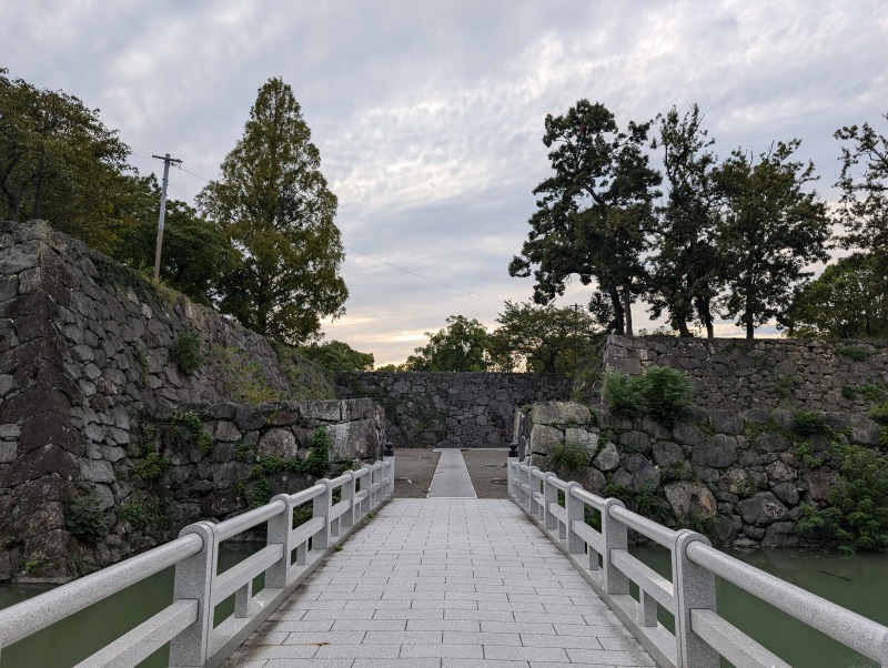 八代城 市役所付近の橋