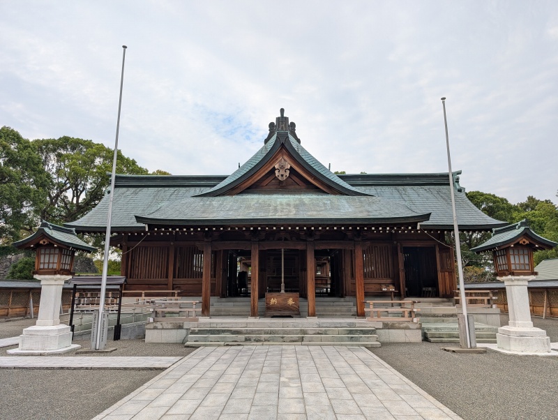 八代城 本丸跡 八代宮