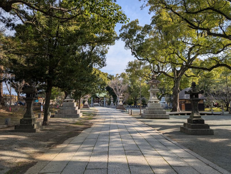 水天宮 拝殿 外観（福岡県久留米市）