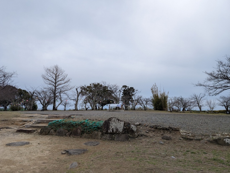 原城跡 本丸跡の広場