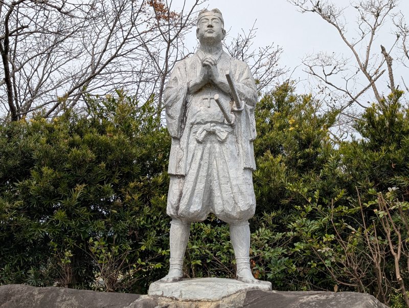 原城跡 天草四郎像