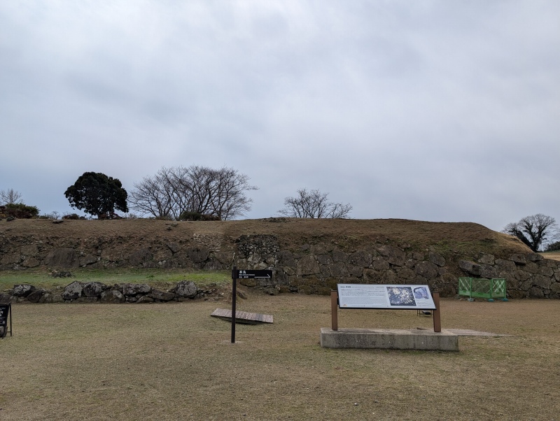 原城跡 本丸正門と枡形虎口