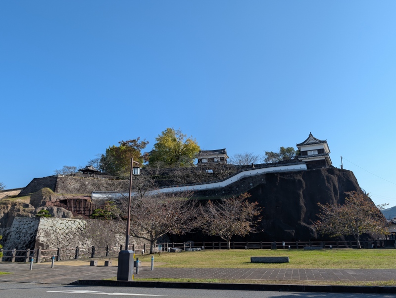 臼杵城 天守台石垣 全景
