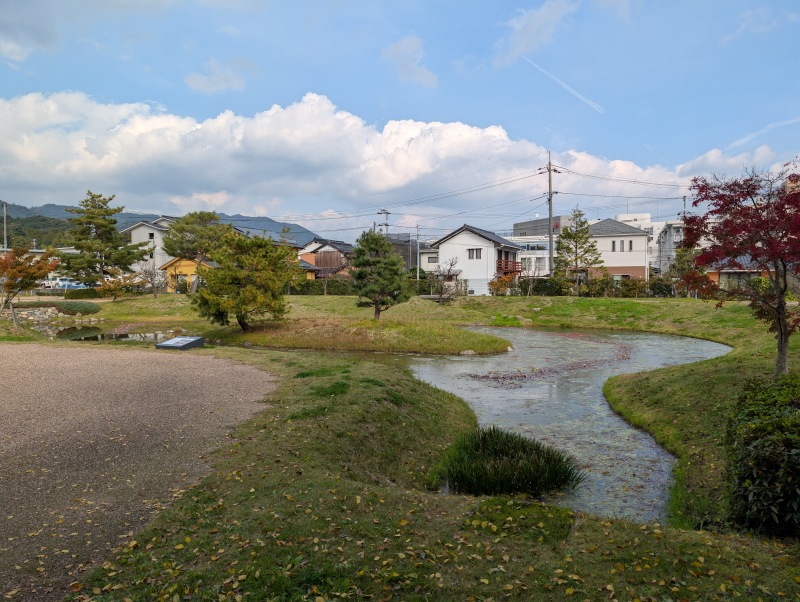 大内氏館 池泉庭園
