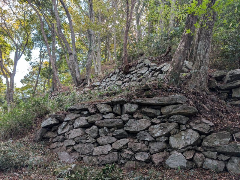 野面積みの石垣