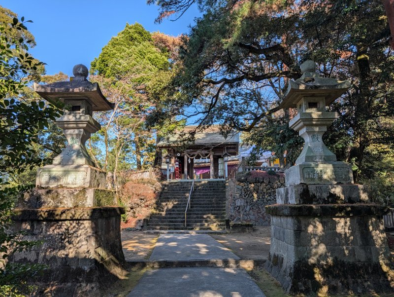唐沢山城 本丸 唐澤山神社