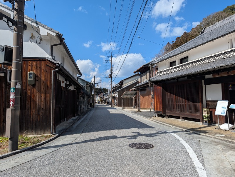 重要伝統的建造物群保存地区 宇陀松山の城下町の町並み