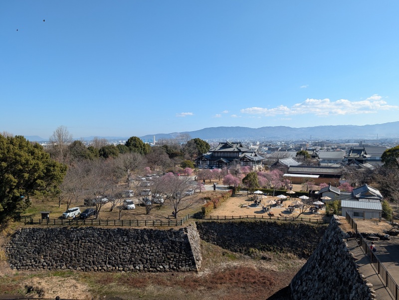 天守台からの眺望