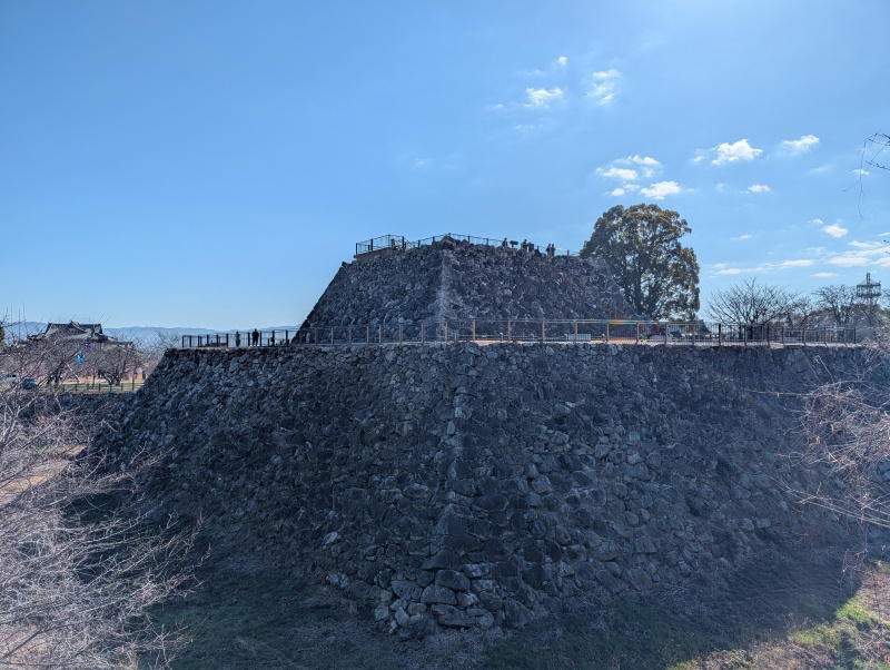 大和郡山城 織豊期の特徴を残す石垣