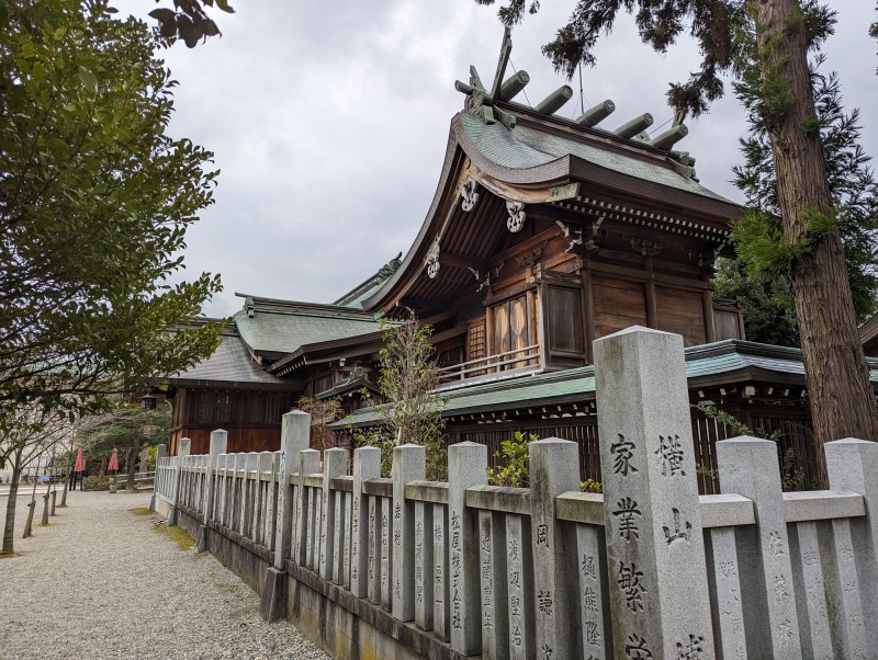 五泉八幡宮 本殿 江戸初期建築 流造