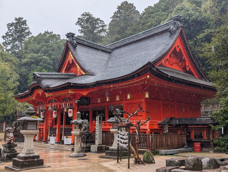 備後一宮 吉備津神社 境内風景