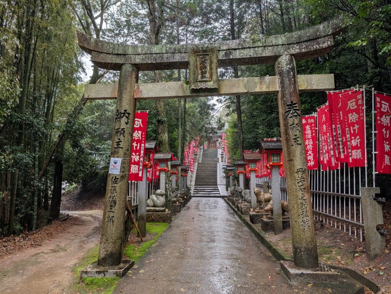 備後一宮 吉備津神社 十二神社 参道